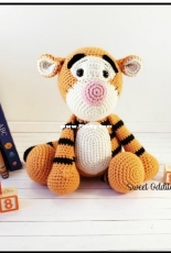 Sweet Oddity Art - Carolyne Brodie - Tiger