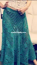 Nord_mergirl - Crochet skirt - russian