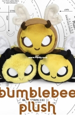 Sew Desu Ne? - Choly Knight - Bumblebee Plush - Free