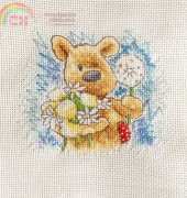Finished - Newton's Law "Bear with flowers & dandelions"