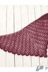 Willow Yarns-Valentino Shawlette by Rae Blackledge-Free