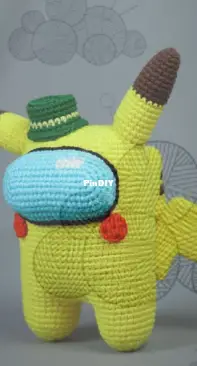 Among Us Pokemon Crochet Patterns - Lennutas Shop