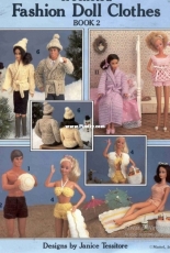 Leisure Arts 437- Janice Tessitore- Fashion Doll Clothes Book 2
