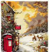 DMC BK1367 - Christmas post