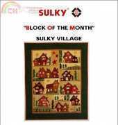 Sulky - Block of the Month - Sulky Village - German