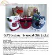 KTBdesigns - Sally Byrne -  Seasonal Gift Sacks