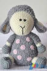 Woolytoons - Tessa van Riet-Ernst - Sofi the sheep  music box - Dutch