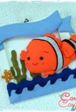 Carmela Caramella - Quadrinho Nemo / Nemo Frame Felt Pattern - Portuguese