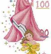 Vervaco 70.920 Princess Height Chart pat