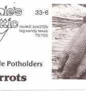 Annie's Attic - Carrot Potholder