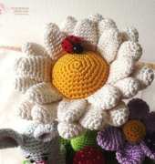 Flowers and rabbit