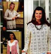 Annies Attic - 878404 - Crochet Casual Elegance Sweaters