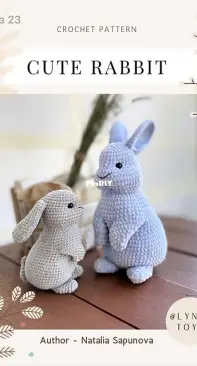 Lyna Toys - Natalia Sapunova - Cute rabbit