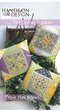 Hands On Design - HD-274 - Triple Play Pillows - The Spring Basket