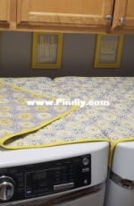 washer & dryer protector quilt