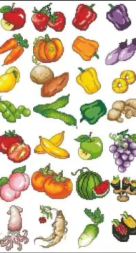 Yeidam - Fruits and Vegetables XSD