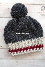 Spin a Yarn Crochet - Jillian Hewitt - Slouchy Work Hat  - Free