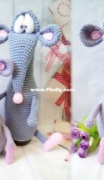 Little Owls Hut - Tatiana Knittoy - Bottle cover or a toy - Valerik
