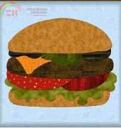 Fat Cat Patterns(Sindy Rodenmayer)-Cheeseburger