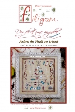 Filigram F115 - Arbre de Noël au Tricot