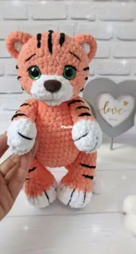 Proskuryakova Knits - Svetlana Proskuryakova - Tiger - Russian