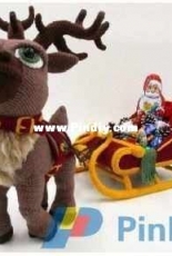 Dinegurumi - Sandra Haupt - Reindeer sleigh - Russian - Translated