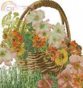 Thea Gouverneur TG 3064 - Flower Basket