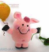 Unknown designer- toy pig- Russian