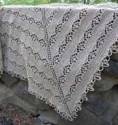 Lace Upon Linen by Po Lena (Knitting from Hel)