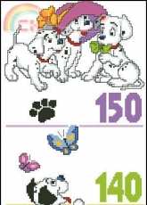 Vervaco 70.938 Dalmation Heightchart xsd