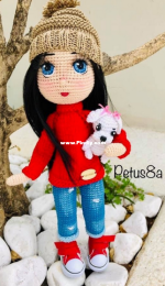 Amigurumis by Petus - Petus Ochoa - Doll Nelly - Muñeca Nelly - Spanish