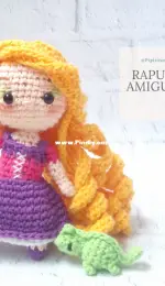 Pipizzuella Crochet - Maira Tessino - Rapunzel - Free