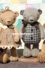 Happy Heart Patterns - HHF-352 - Tubby Teddy Bears