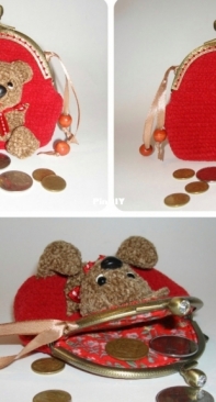 Crochet wallets