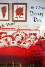 The Eloquent Country Rose By Dale Burdett Vintage Cross Stitch Pattern Booklet 1982