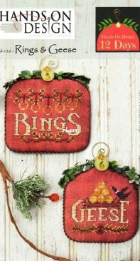 Hands On Design hd-126 - 12 Days - Rings and Geese