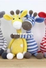 Stip en Haak - Herriët van de Wiel - Giraffe Gijs Mini