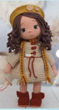 Dünyanın Amigurumisi - Bilgenur Çamtosun - Valeria Doll -  Boneca Valeria - Portuguese - Translated
