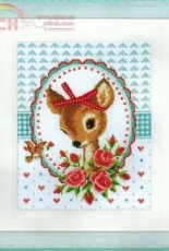 Vervaco PN-0150452 Bambi and Roses