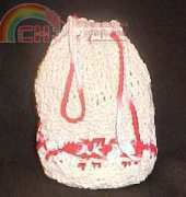 Just Plain Fun - JPF Crochet Club - Julie A Bolduc - CD Drawstring Bag