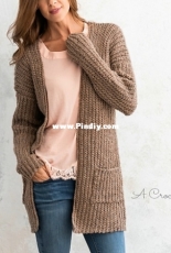 A Crocheted Simplicity - Jennifer Pionk - Everyday Cardigan