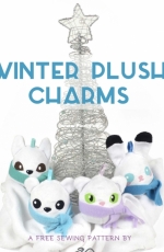 Choly Knight - Sew Desu Ne? - Winter plush charms - Free