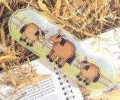 Bookmark Les ânes (Royal Paris 9889.6801.0112)