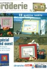 Ouvrages broderie. hors serie n°7 juin 2002. point de croix. special grand ouest.