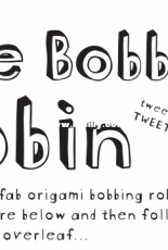 The Bobbing Robin by Papercrafter Magazine, Free