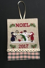 A Christmas ornament finish