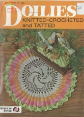 American Thread-Star Book N° 228-Doilies Knitted Crocheted and Tatted 1969