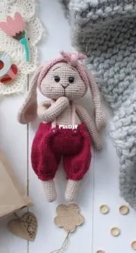 CrochetFriendToy - Anastasia Smolyakova - Olivia the Bunny