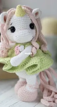 Crochet toys by Olga - Olga Gaevskaya - Unicorn Bella