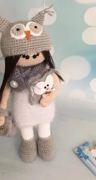 Knitt Angel - Elena Lozan - Maslakova - Doll Owl